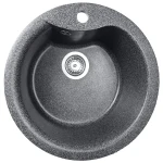 Chiuveta de bucătărie Elefant Premium Turas 480 , Grafit 482 mm