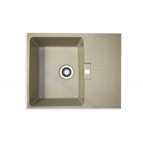 Chiuveta de bucatarie Elefant Premium Zirkon Safari Bej, 620x500 mm