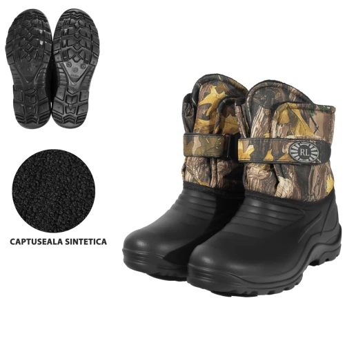 Cizme din PVC barbati SPRINT FOREST, SET 10 PERECHI Impermeabile, Antiderapante, Captuseala sintetica