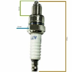 Bujie 10mm-16mm pentru motoare 4T, Elefant