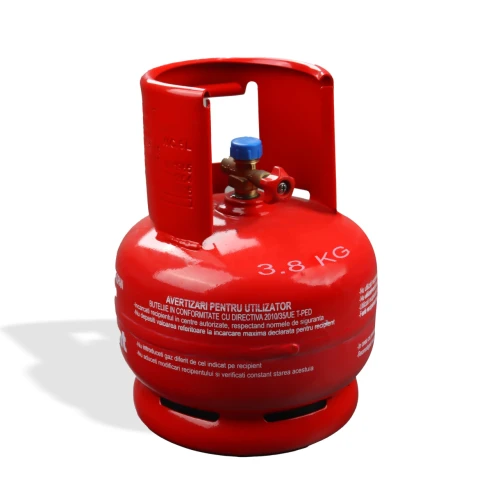 Butelie camping din metal cu talpa si guler de protectie pentru conector 5L ELEFANT