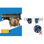 Cultivator pentru motocoasa 28mm-9 dinti, Elefant