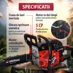 Drujba pe benzina ELEFANT EM-5.5, 10000 rot / min, 5,5 CP