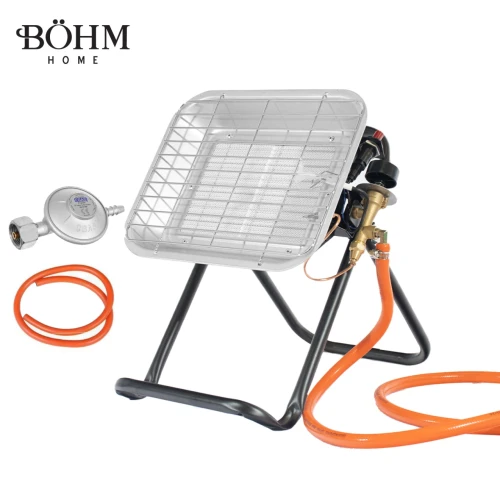 Incalzitor pe gaz GPL BÖHM BF-009D-02, 4,5 kW , 20-80 m², Regulator GPL + Furtun GPL 1,5 m