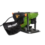 Rindea Electrica cu masa Procraft PE 2150, 1.3 kW, 16000 rpm, 2 cutite sac colectare