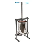 Teasc/Presa struguri Vilen Inox 20 L, cuva dubla, Ucraina Traditional