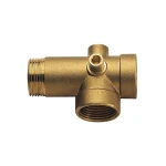 Teu de lagatura din alama cu 5 cai 8cm 170g, Elefant