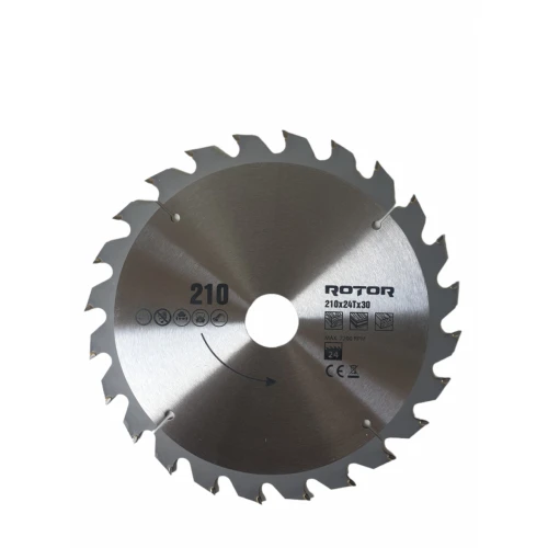 210X30 24T disc de taiat lemnul ROTOR