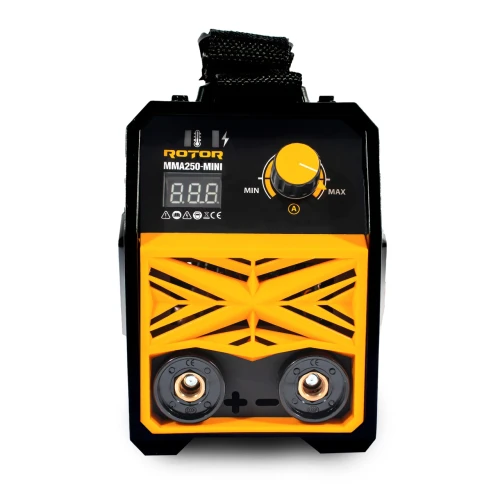 Aparat de sudura ROTOR MMA250-MINI , 20-250 A, 220-240 V, Ecran LCD