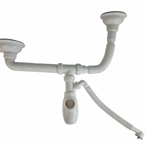 B710V Sifon pentru chiuveta-dubla