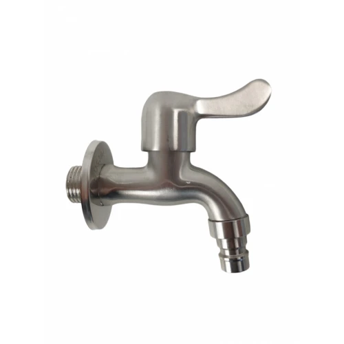 Baterie lavoar apa rece MIXXUS BIB-02 din otel inoxidabil, Monocomanda, Racorduri incluse