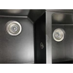 Chiuveta de bucătărie Elefant Premium Harmony , Negru metalic , 775x495/420 mm