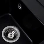 Chiuveta de bucătărie Elefant Premium Korrado ,Negru 497x398 mm