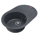 Chiuveta de bucătărie Elefant Premium Lira, Grafit , 496x767 mm