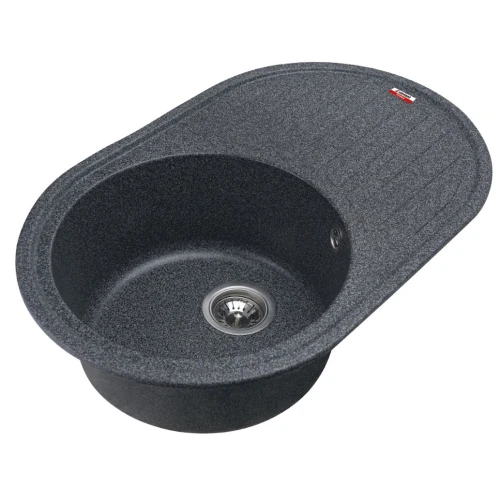 Chiuveta de bucătărie Elefant Premium Lira, Grafit , 496x767 mm