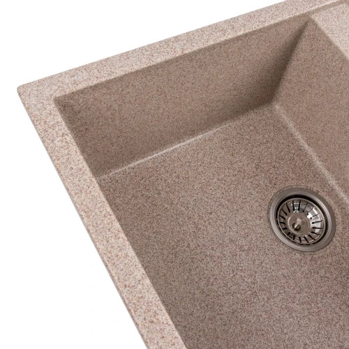 Chiuveta de bucatarie Elefant Premium Selena Nisip bej 785x495mm