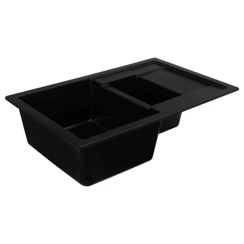 Chiuveta de bucatarie Elefant Premium Toskana Negru 775x495 mm