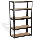 Raft Negru 120Wx45Dx180Hcm pentru depozitare din otel ROTOR