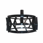 Set roti metalice 300x135 cu manicot, 23 de axe, Elefant