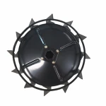 Set roti metalice 470x195 cu manicot, diametru ax 33mm, Elefant