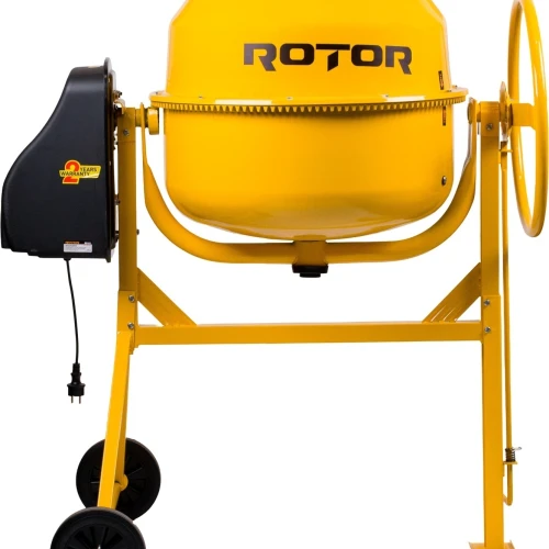 Betonieră 185L cu motor acoperit ROTOR RB185 1000 W, 29.5 rpm