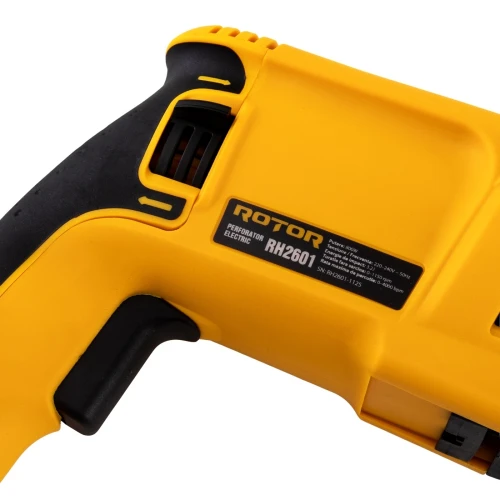 Ciocan rotopercutor ROTOR RH2601 800W, 3.2 J, Cu perii