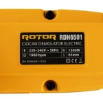 Ciocan demolator ROTOR RDH6501, 1300 W, Cu perii