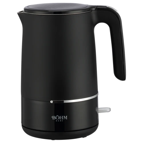 Fierbator electric BÖHM HOME BKP220B15, 1500-1800 W, 1,5 L, interior din otel inoxidabil, oprire automata
