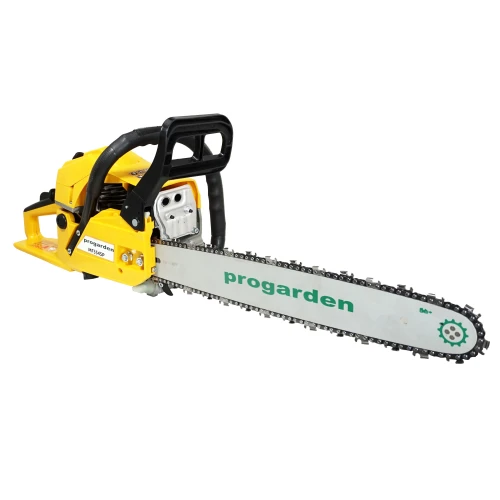 ProGARDEN MF3545P Motoferastrau 450mm, 3.4CP, benzina 2t, 55cmc + Capra taiat lemne + Cadou lama si lant