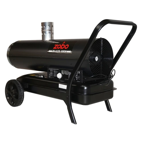 Zobo ZB-H170 Tun de aer cald, ardere indirecta, 50kW, 230V, 23mc