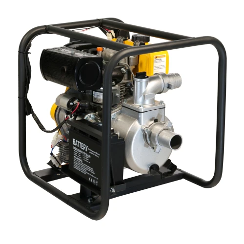 ProGARDEN PD20E motopompa 2"/50mm, diesel, apa curata, pornire electrica