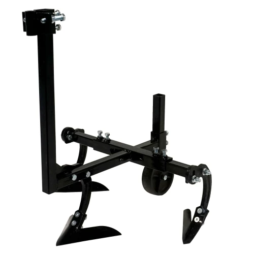 ProGARDEN PRO-PRS20-45 prasitoare cu roata limitatoare adancime pentru motocultor, 20cm distanta intre randuri, tija 45cm