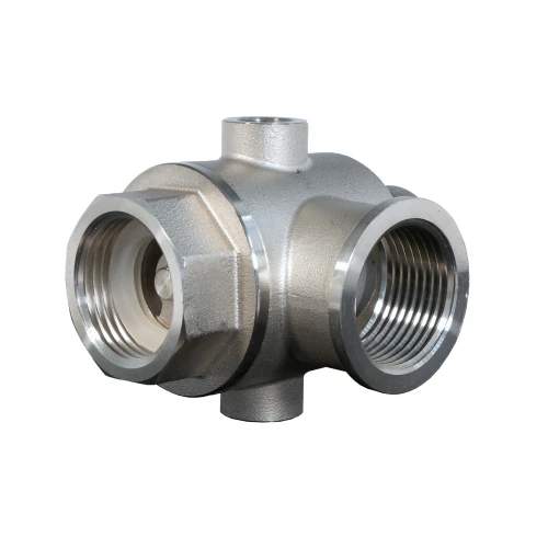 ProGARDEN Racord hidrofor cu supapa de sens,  5 cai, FE1"xFI1"xFI1"xFI1/4"xFI1/4", inox