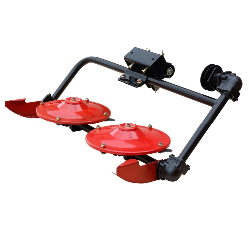 ProGARDEN Cositoare frontala rotativa cu doua discuri pentru minitractoare Campo T18