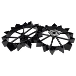 Progarden RM47 set 2 roti metalice 475x30x115mm, accesoriu motocultoare seria Campo U