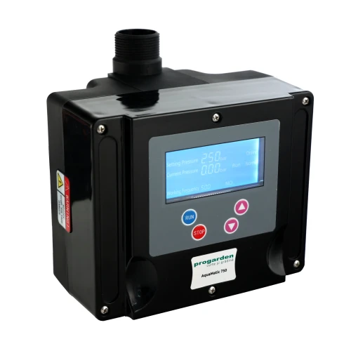 ProGARDEN AquaMatic 750 Controler VFD 20-50Hz, 0.75kW, 1x230V-in, 1x230V-out, compact, LED