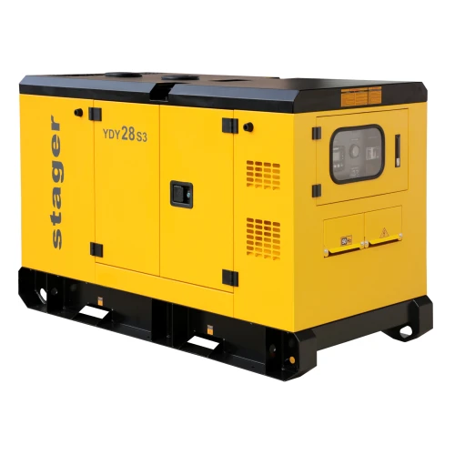 Stager YDY28S3 Generator insonorizat 28kVA, 36A, 1500rpm, trifazat, diesel