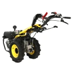 ProGARDEN Campo U12E motocultor multifunctional 12CP, diesel, pornire electrica, 3+2 viteze, reductor + BC120M bara cosire mobila 120cm