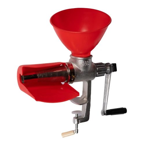 Masina de tocat rosii Micul Fermier din fonta, cu sita