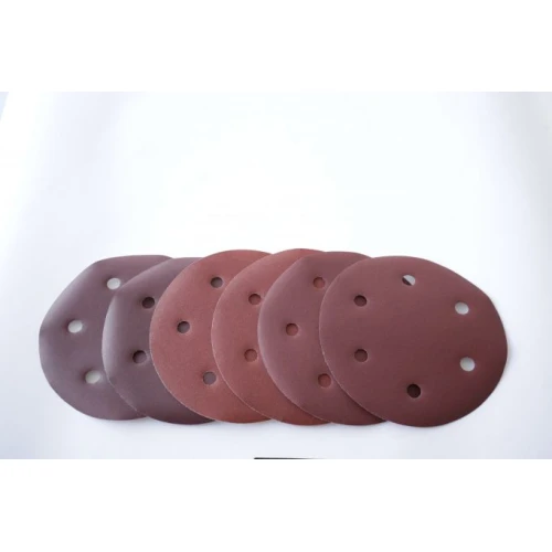 Set hartie abraziva 215mm P120 6 gauri, slefuitor