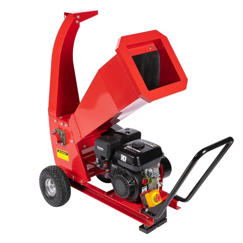 Tocator pentru crengi si vita de vie Micul Fermier, 76mm, motor benzina 6.5CP pentru rumegus