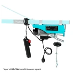 Troliu electric (macara) 500kg 800W fir 4mm