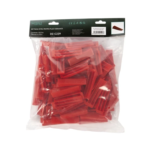 Set 100 pana nivel pentru placi ceramica