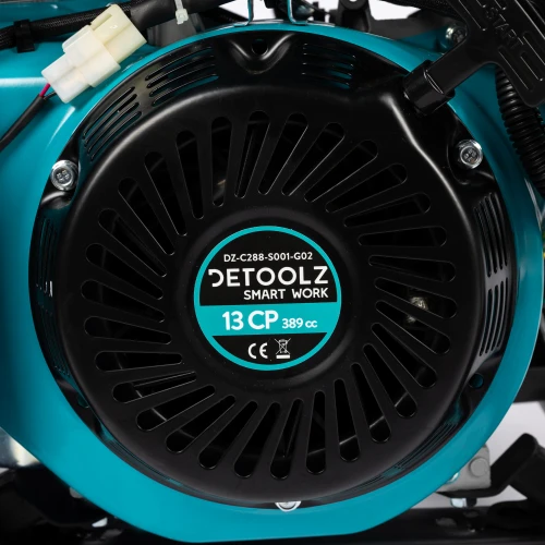 Generator Detoolz 5.5kW 2P230 B4T pornire electrica 25L cu roti G02