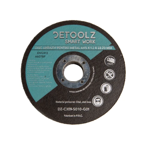 Set disc abraziv pentru metal 115 mm