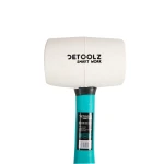 Ciocan cauciuc alb coada fibra sticla pp+pvc 450g