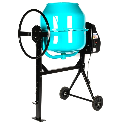 Betoniera Detoolz 140L, 850W, cu roti si coroana de fonta