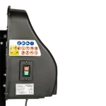 Betoniera Detoolz 140L, 850W, cu roti si coroana de fonta