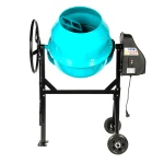 Betoniera Detoolz 140L, 850W, cu roti si coroana de fonta