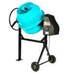 Betoniera Detoolz 140L, 850W, cu roti si coroana de fonta